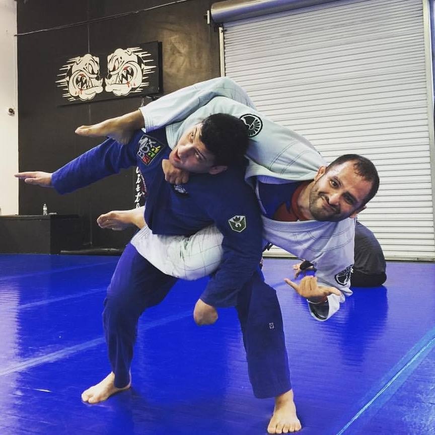 Tony Perez training Brazilian Jiu Jitsu