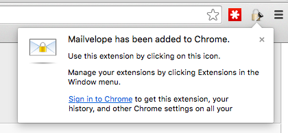 Mailvelope Chrome Extension